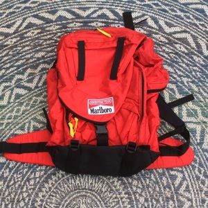 Vintage Marlboro hiking backpack Marlboro bag VTG